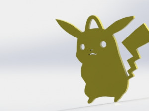 pikachu pendant 3D 打印模型
