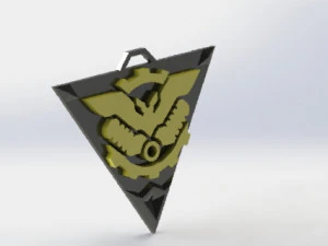 ciondolo cyberpunk Modello di stampa 3D