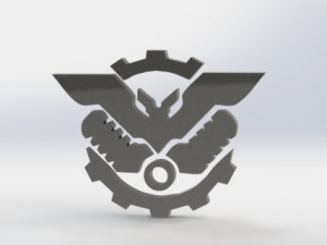 cyberpunk pendant 3D Print Model