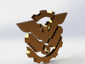 cyberpunk pendant 3D Print Model