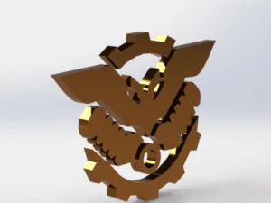 cyberpunk pendant 3D Print Model