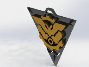 cyberpunk pendant 3D Print Model