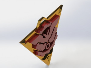 cyberpunk pendant 3D Print Model