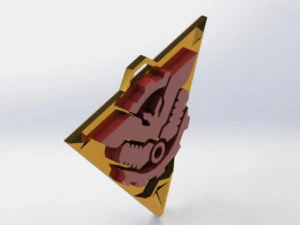 cyberpunk pendant 3D Print Model