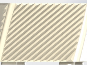 cubic textered planter Model Cetak 3D