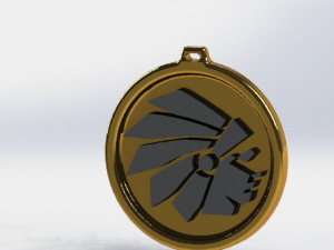 chief pendant Model do druku 3D