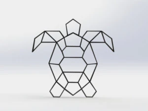 wall line art 3D Print Model