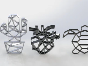 wall line art 3D Print Model