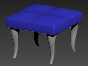 chair furniture interior 3D Model