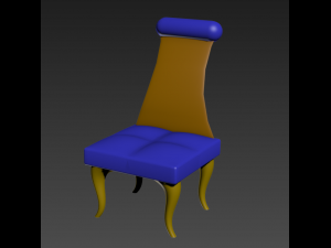 chair furniture interior 3D Model