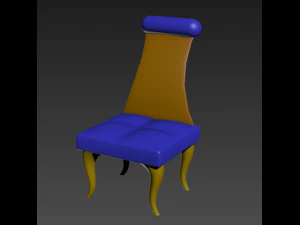 의자 가구 인테리어 3D 모델