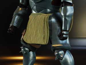 alphose elric armor full metal alchemist Modello 3D