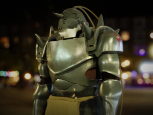 アルフォンス・エルリック・アーマー 鋼の錬金術師 3Dモデル