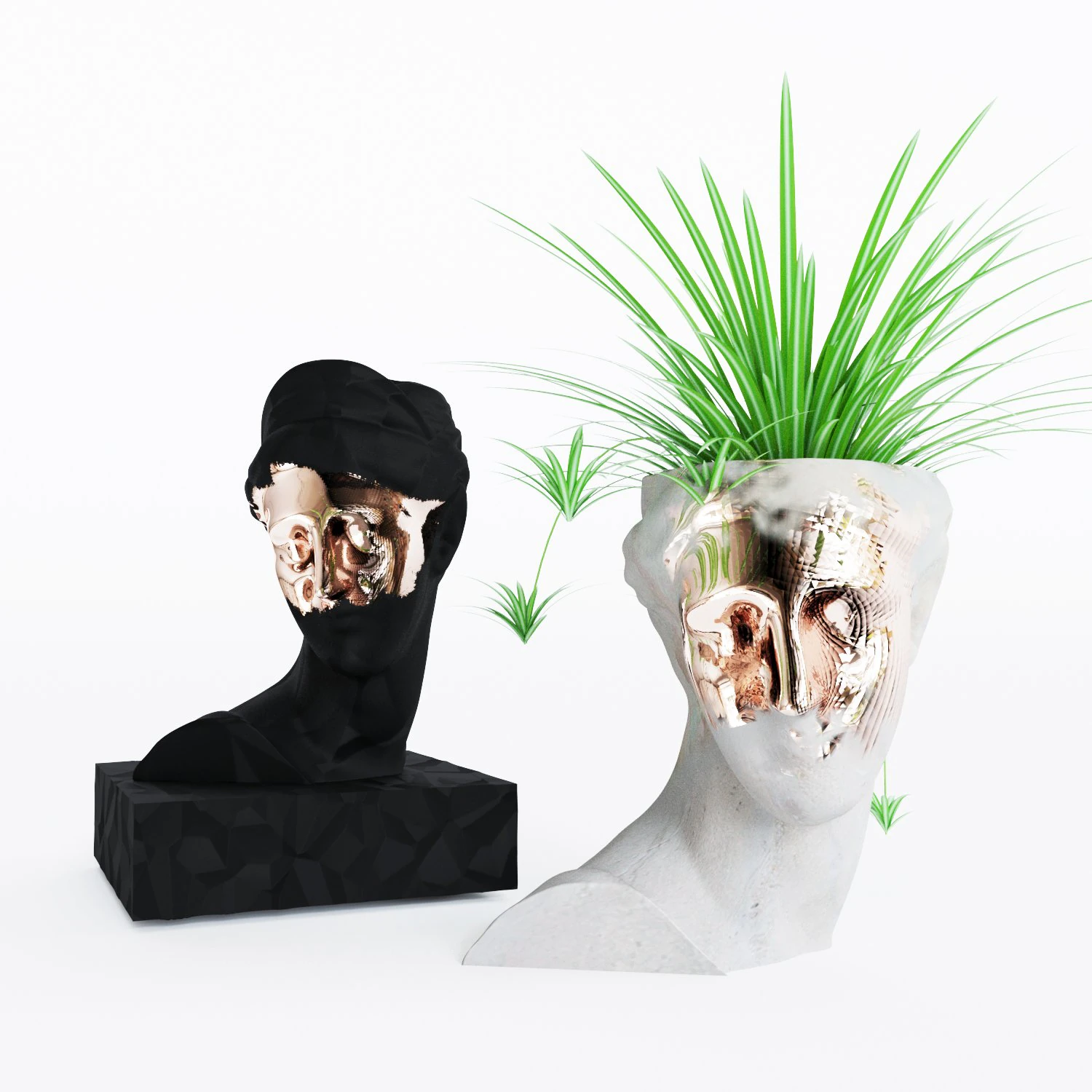greek statue for 3d visualisation 3D Model .c4d .max .obj .3ds .fbx .stl .blend