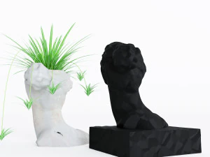 greek statue for 3d visualisation 3D Model