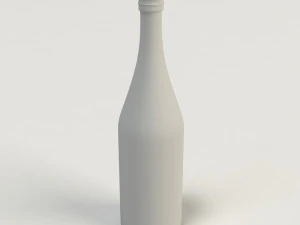 japanese sake bottle 3D Model