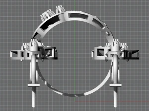 drop set 3D Model