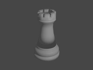 chess rook 3D Model