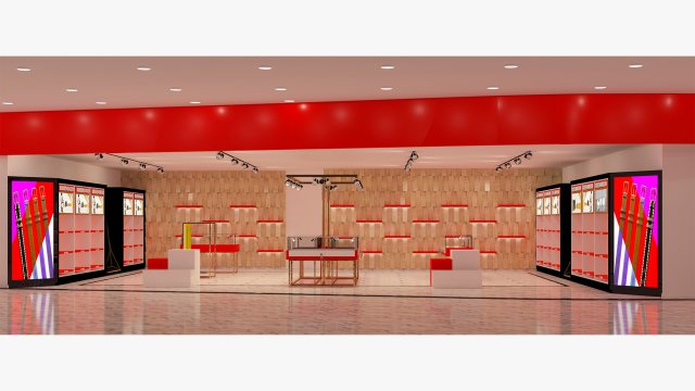 fashion elements showroom Modelo 3D .c4d .max .obj .3ds .fbx .stl .blend 