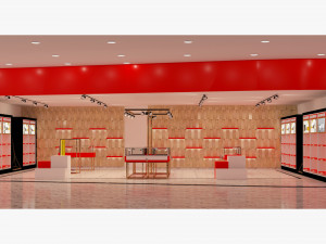 fashion elements showroom 3D Model