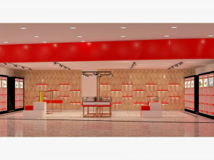 fashion elements showroom 3D Model