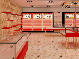 fashion elements showroom Modelo 3D