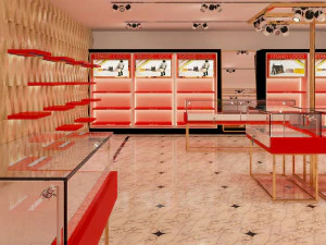 fashion elements showroom 3D Model