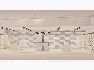 fashion elements showroom Modelo 3D