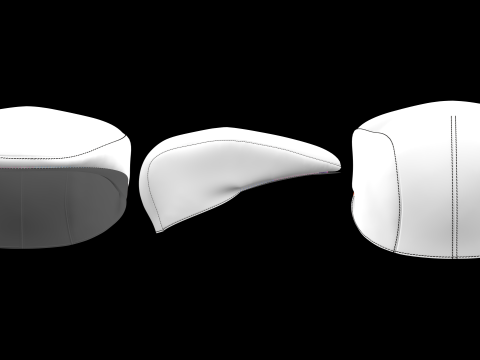 CLASSIC CAPS PACK - mv2 zpac obj fbx highpoly 3Dモデル