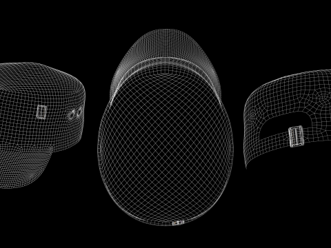 PATROL CAP - g8m zprj obj fbx highpoly 3Dモデル