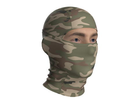 TACTICAL SKI MASK - g8m zprj obj fbx highpoly 3D 모델