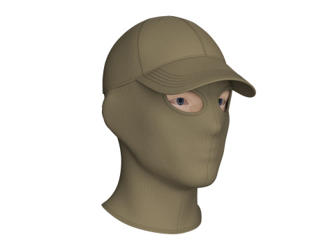 SKI MASK with CAP - g8m zprj obj fbx highpoly 3Dモデル