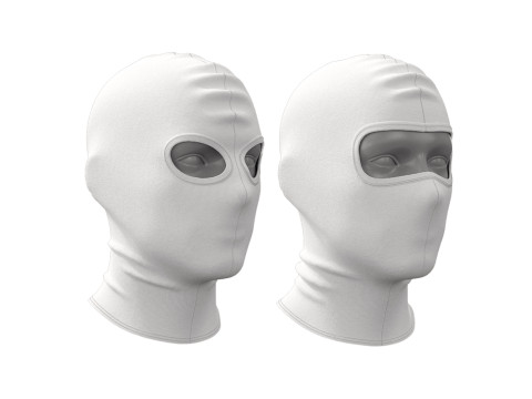 SKI MASK COMBO - g8m zpac obj fbx highpoly 3D 모델