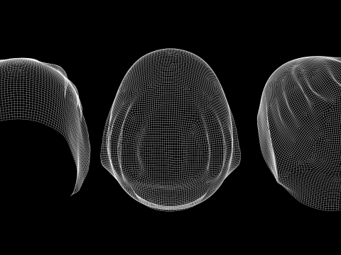 BASIC BEANIES PACK - g8m zpac obj fbx highpoly 3Dモデル