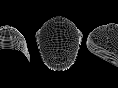 BASIC BEANIES PACK - g8m zpac obj fbx highpoly 3Dモデル