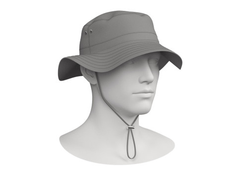 BASIC FISHING HAT - g8m zpac obj fbx highpoly 3Dモデル