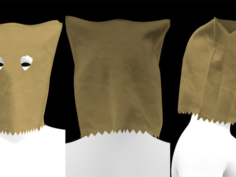 MASK MANIA PACK 2021 - g8m zprj obj fbx highpoly Model 3D