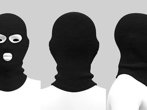 MASK MANIA PACK 2021 - g8m zprj obj fbx highpoly Model 3D