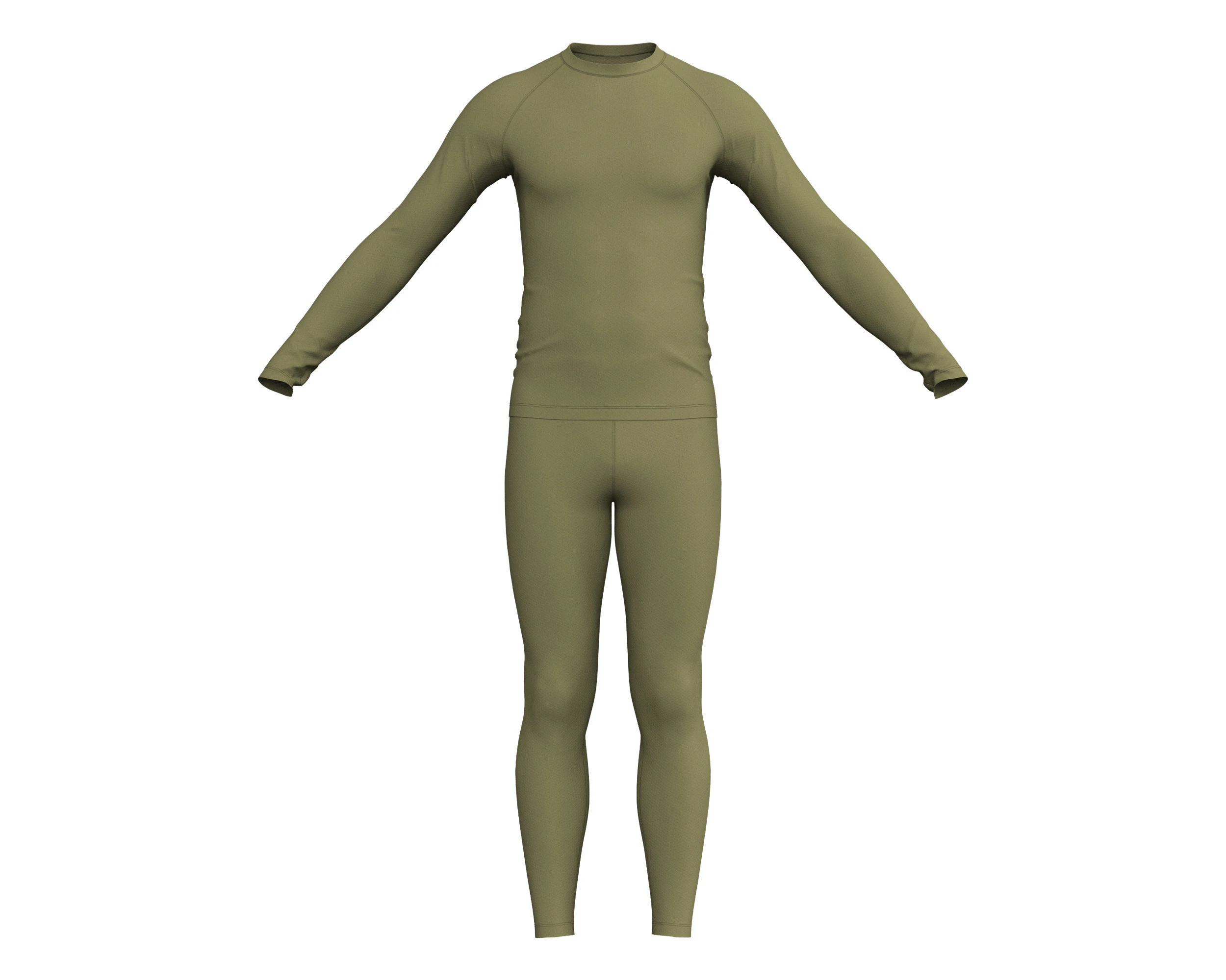 THERMAL UNDERWEAR - mv2 zpac obj fbx highpoly 3D Model .c4d .max .obj .3ds .fbx .stl .blend 