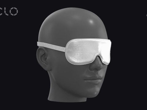 SLEEP MASK - g8f zpac obj highpoly 3Dモデル