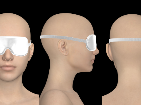 SLEEP MASK - g8f zpac obj highpoly 3Dモデル