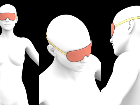 SLEEP MASK - g8f zpac obj highpoly 3Dモデル