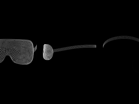 수면 마스크 - g8f zpac obj highpoly 3D 모델