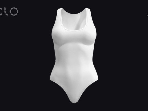 BASIC BODYSUITS - g8f zprj obj fbx highpoly Model 3D