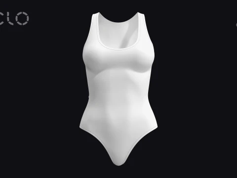 BASIC BODYSUITS - g8f zprj obj fbx highpoly 3D Model