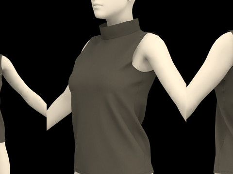 TANK TOPS PACK 2021 - g8m g8f zprj obj highpoly 3Dモデル