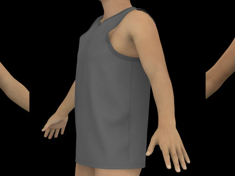 タンクトップパック 2021 - g8m g8f zprj obj highpoly 3Dモデル