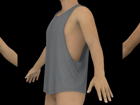 タンクトップパック 2021 - g8m g8f zprj obj highpoly 3Dモデル