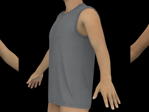 TANK TOPS PACK 2021 - g8m g8f zprj obj highpoly 3Dモデル