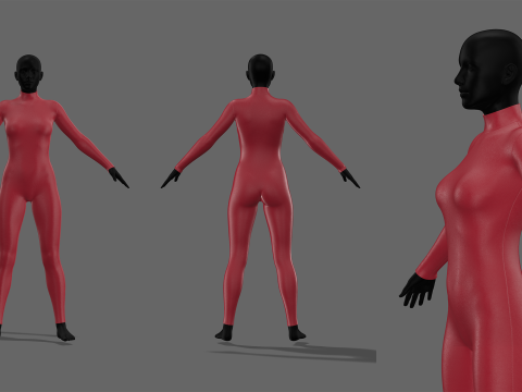 SUPERHERO SUITS PACK 2021 - g8m g8f zprj obj fbx highpoly Modelo 3D